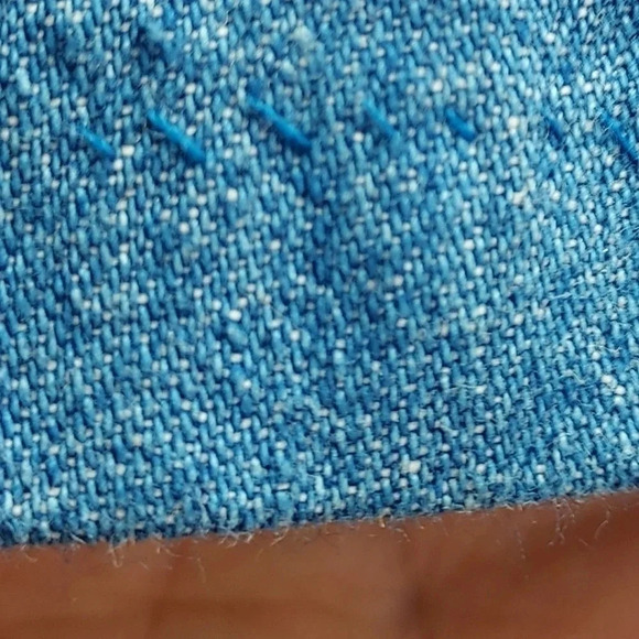 Neiman Marcus Denim Maxi Dress Size 6 - Picture 11 of 11